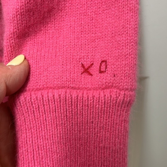 Frances Valentine Collegiate Sweater Pink - Picture 4 of 8